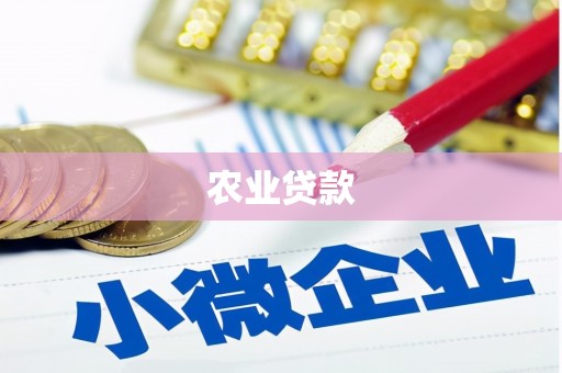 正蓝旗农业贷款