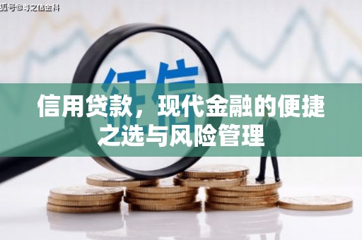 正蓝旗信用贷款，现代金融的便捷之选与风险管理