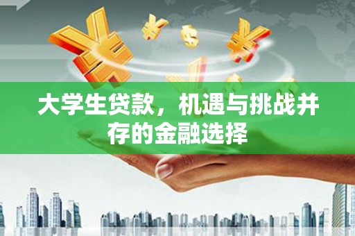正蓝旗大学生贷款，机遇与挑战并存的金融选择