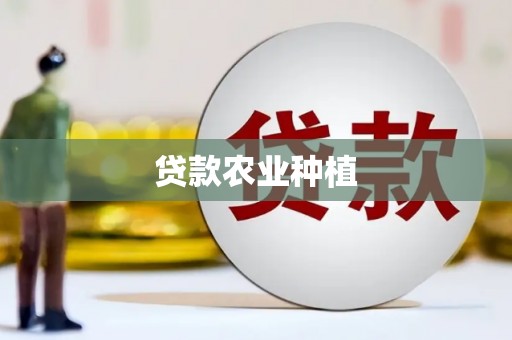 正蓝旗贷款农业种植