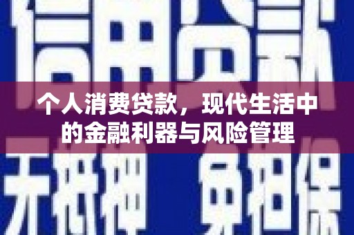 正蓝旗个人消费贷款，现代生活中的金融利器与风险管理