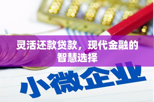 正蓝旗灵活还款贷款，现代金融的智慧选择