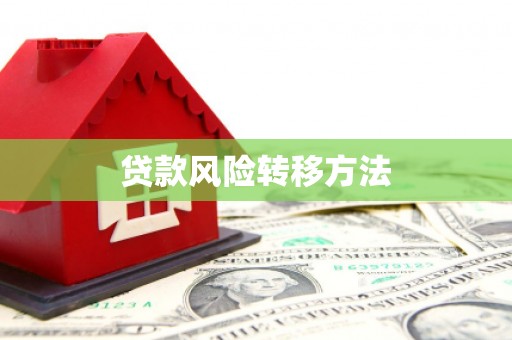 正蓝旗贷款风险转移方法