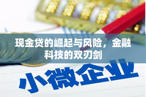 正蓝旗现金贷的崛起与风险，金融科技的双刃剑