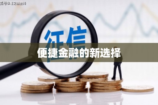 正蓝旗便捷金融的新选择