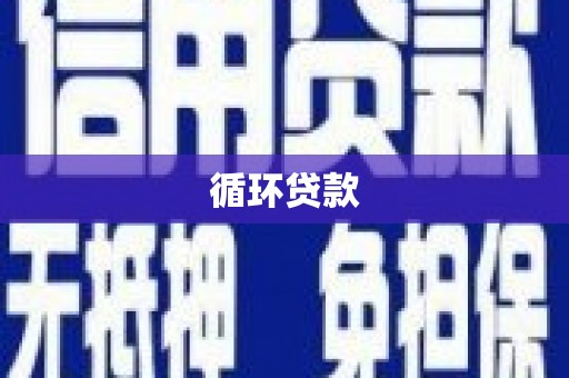 正蓝旗循环贷款