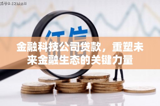 正蓝旗金融科技公司贷款，重塑未来金融生态的关键力量