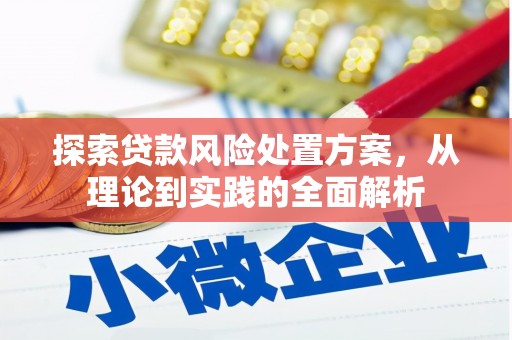 正蓝旗探索贷款风险处置方案，从理论到实践的全面解析