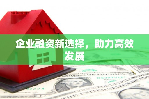 正蓝旗企业融资新选择，助力高效发展